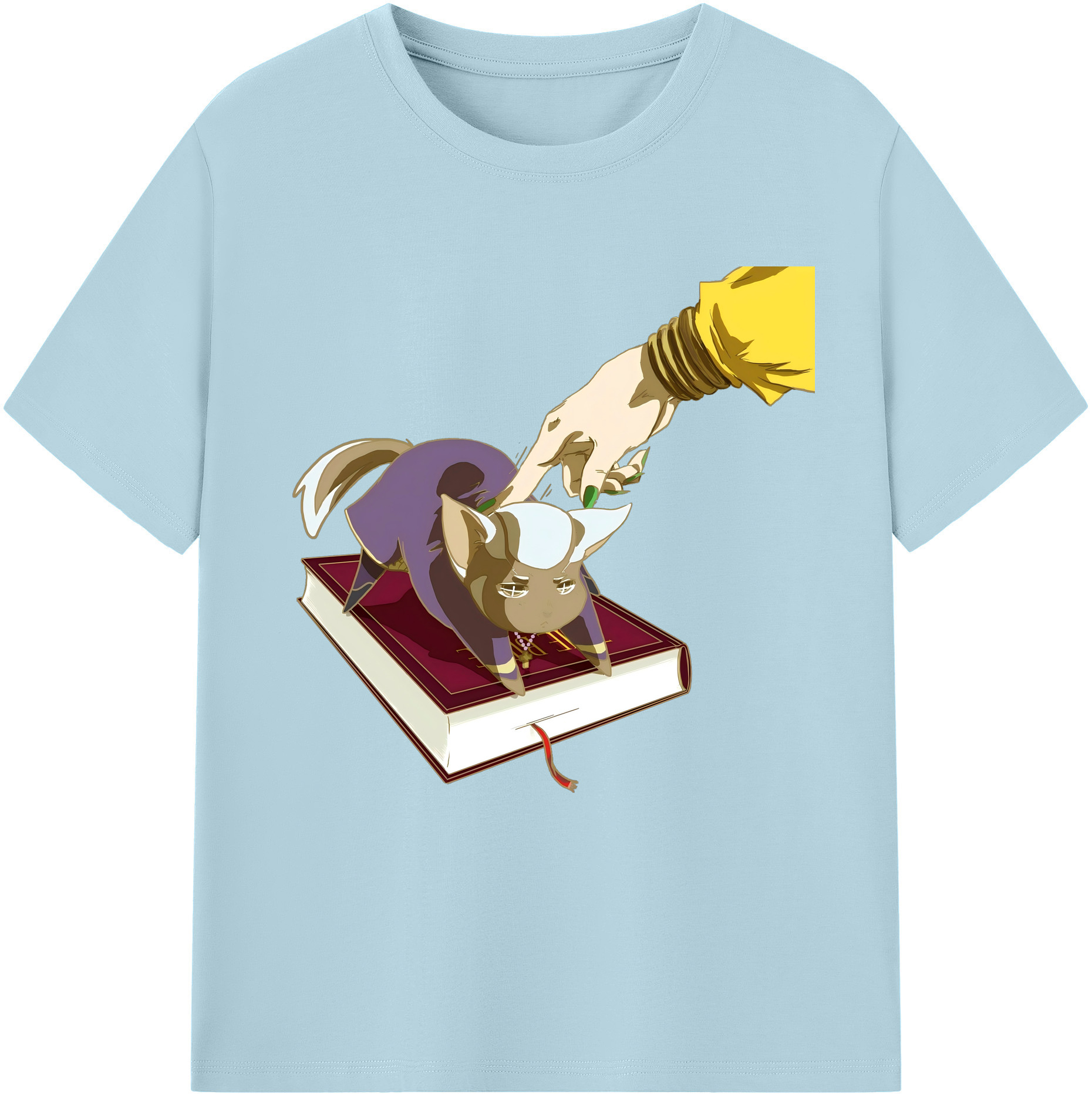 （画像用） ジョジョの奇妙な冒険 JoJo's Bizarre Adventure 綿100％半袖Tシャツ（フロントプリント）